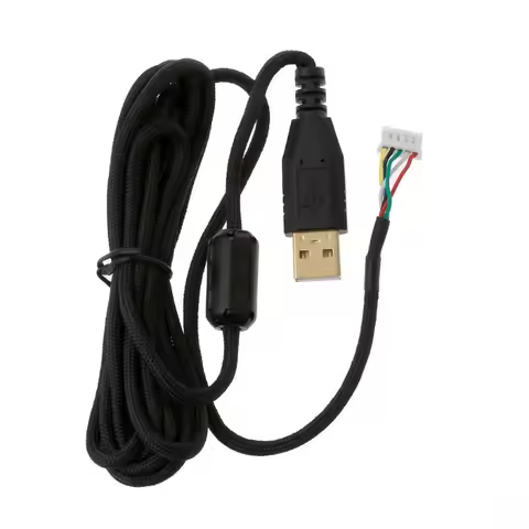 Repair Nylon Braided USB Cable Extension Cord For Zowie ZA11 ZA12 ZA12EC1-A EC1-B FK FK1 FK1+ Mouse