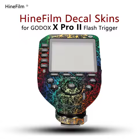 Hinefilm Skin for Godox X PRO II Flash Sticker For Godox XPRO II Camera Speedlite Wrap Cover for God