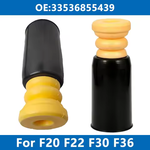 2Pcs Car Front Rear Suspension Rubber Buffer Shock Absorber Bump 33536855439 for BMW F20 F30 F36 116