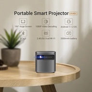4K Projector Smart Handheld & Portable Proyector D048C Touch Pad 100 Inch Max Outdoor Cinema Office 