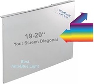 VizoBlueX 19-20 inch Anti-Blue Light Filter for Computer Monitor. Blue Light Monitor Screen Protecto