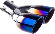 1Pcs Stainless Steel Exhaust Pipe Muffler Tailpipe Muffler Tip Compatible for Hyundai -Elantra CN7 2