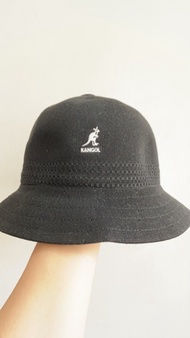 ิลเลียมส์☒✐Kangol หมวกตกปลาตาข่ายหมวกชาวประมงน้ำหนักเบาระบายอากาศได้ดีหมวกจิงโจ้กันแดดใหม่ปี2022