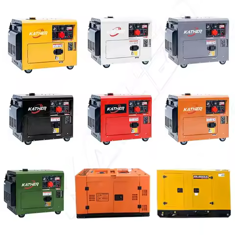 3kva 5kva 6kva 8.5kva 10kva 12kva 15kva 20kva Super Silent Diesel Genset Portable Diesel Generators 