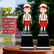 MODEL PS-01 PLAKAT PIALA WISUDA SEKOLAH SD WISUDA SD