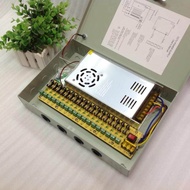 ตู้จ่ายไฟ 18 Ch. 12V 30A สำหรับกล้องวงจรปิด 18 จุด ไม่ต้องใช้อแดปเตอร์ Switching Power Supply (18 Ch