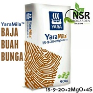 BAJA BUAH / BUNGA YaraMila Npk 15-9-20+2Mg0+4S+TE [ 1Kg ~ 2Kg ]