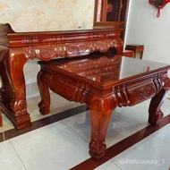 🚢Solid Wood New Chinese Style Altar Desk Household Living Room Modern Light Luxury Rosewood a Long Narrow Table Warped H