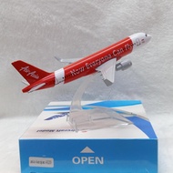 AirAsia A320 Plane Model 6in Diecast Aircraft Standard Livery w/ Stand Collectible Gift Display
