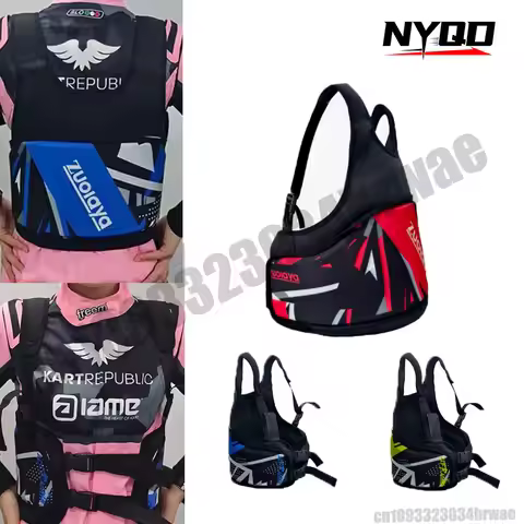 Kart Racing Gear Rib Protection Adjustable Adult Children's Entertainment Riding Safety Gear Equipme