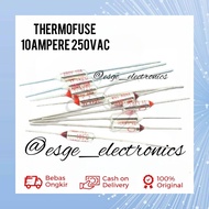 THERMOFUSE MAGIC COM 10A 250 VOLT TERMOFUSE MAGIC COM THERMAL FUSE 185 200 FUSE SEKRING THERMAL PANA