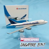 Latest Aeroplane/89 Aircraft Model- Singapore Airlines B747
