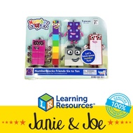 Numberblocks Friends Six to Ten Figure by hand2mind- Age 3+ Numbers Counts