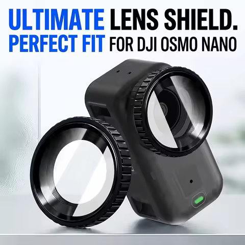 Optical Glass Lens Guards for For DJI Osmo NANO Camera Protective Cover Lens Protector for DJI Osmo 