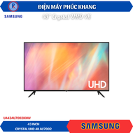 Điện Máy Phúc Khang x Samsung | SMART TV 43" 50" 55" 65" Inch Crystal UHD 4K Samsung AU7002
