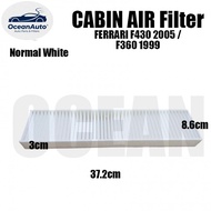 FERRARI F430 2005 / F360 1999 Cabin Air Filter • Vehicle Cabin Air Filter White & Black