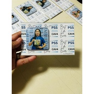 Jw Customized Square Badge Fridge Magnet 2x2 (4pcs- Set)