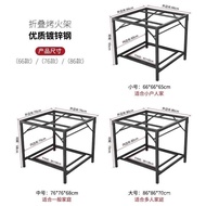 Oven Rack Thermal Table Household Foldable Heating Table Drying Rack Stainless Steel Square Table Dining Table Double Layer Study Table