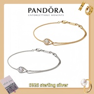 Pandora S925 sterling silver jewelry pendant bracelet (free gift box)Pandora Infinite Lab-grown Diam