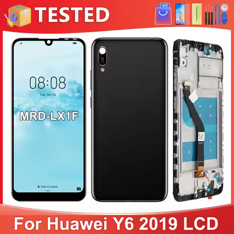 6.09''OEM For HUAWEI Y6 2019 For MRD-LX1F LX1 LX3 LX1N LCD Display Touch Screen Digitizer Assembly R