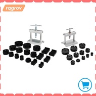 [rqgrov] Watch Back Cover Capper Watch Repair Kit with Fitting Dies Bezel Press Case Accessories Wat