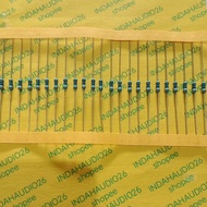 Taiwan resistor 1/4 w 1% 3k9 to 160k metal film thick feet copper 1/4w 1 percent quarter watt 4k3 4k