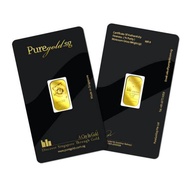 Puregold 99.99 ทองคำแท่ง 5g ลาย กุหลาบ ทองคำแท้จากสิงคโปร์