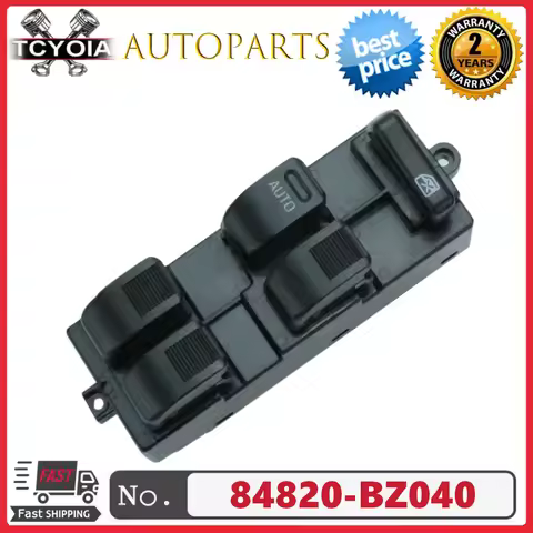 84820-BZ040 Car Power Window Lifter master Switch Left Hand 84820-BZ040 For Toyota Daihatsu auto par