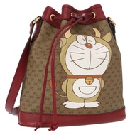GUCCI Micro GG Supreme Doraemon 聯名款 PVC 手提包 625216 正品 156657SAM