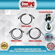 ONE PC GX12 CIRCULAR CONNECTOR SOCKET PLUG FEMALE 2-PIN to GX12 CIRCULAR CONNECTOR SOCKET PLUG