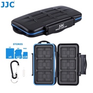 JJC 36 Slots Memory Card Case for Storing Protect SD / MSD Micro SD / CF Cards, Water-resistant Flash Card Protective Storage Box