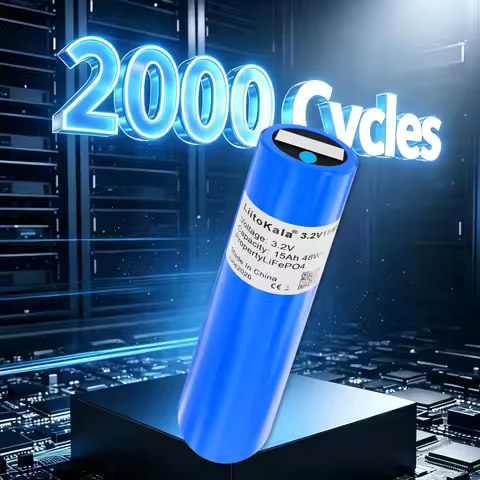 LiitoKala 3.2V 15Ah 33140 LiFePO4 battery phosphate Grade A cell for 4S 12V 24V Motorcycle Car motor
