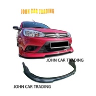 Proton Saga VVT Front Skirt R3 PU Body Kit Saga 2016 2017 2018 Skirt Depan Saga VVT Front Lip R3 PU 