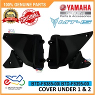 MT15 COVER UNDER 1 MT15 COVER UNDER 2 LEFT RIGHT LOWER MT.BLACK [100% ORIGINAL YAMAHA] - B7D-F8385-0