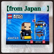 LEGO BrickHeadz Avatar –Jake Sully & His Avatar (Set 40554)– Limited Edition Collectible from Japan