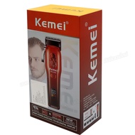 Kemei ปัตตาเลี่ยนตัดผม ไร้สาย KM-2254 บัตเตอเลี่ยน แบตตาเลี่ยน KM2254 ฟันเฟดปรับได้ ใบมีดแสตนเลส แบตอึด 2000mAh จอLED ใช้งานได้นาน อุปกรณ์ครบเซ็ท