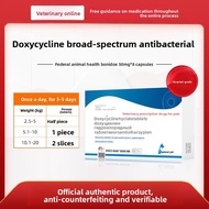Federated Doxycycline Hydrochloride Tablets Cough Pet Dogs Cats Respiratory Disease Medicine Oral Ad