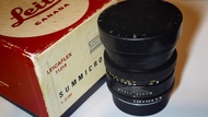 Leica Leitz Canada Summicron R 90mm f2  Serie VII 1973 年生產