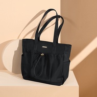 GOLF QUALITY Tote Bag Working Women Khaki Large Tote Shoulder Bags with Multiple Pockets Aesthetic L