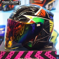 GRACSHAW DOUBLE VISOR HELMET🇲🇾 GENNEX G535 LAFAMILIA
