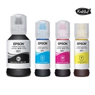 EPSON 001 Ink Bottle - Black/Cyan/Magenta/Yellow Use for Epson L4150/L4160/L6150/L6160/L6170/L6190 i