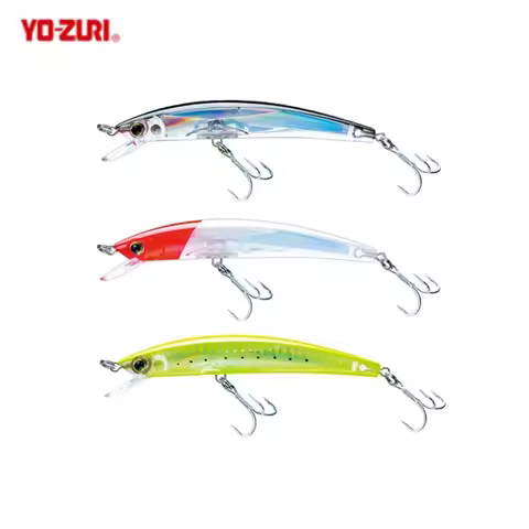 YO-Zuri Mino 3D Prism-Folding Luya Lure Bait Bionic Fish Tilled Hard Bait Fishing