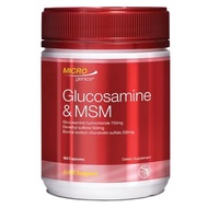 Microgenics Glucosamine &amp; MSM 180 Capsules