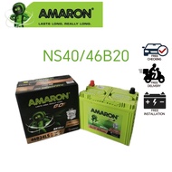 [ Installation Provided ] 46B20L | NS40ZL | Amaron Go | Car Battery Myvi Axia Bezza Alza Viva Jazz B