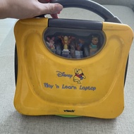 Disney vtech play n learn laptop| mainan edukatif anak kecil