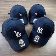 47 Brand MLB 棒球帽 NY LA 藏青色cap帽 鴨舌帽