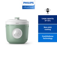 Philips HD3212 | Spherical Pot Analog Rice Cooker | 1.8L | FreshDefense Tech - 48hr Fresh & Deliciou