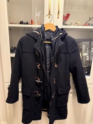Burberry 牛角扣 二合一 UK10 二手