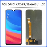 แผงจอแอลซีดี Huawei ดิจิไทเซอร์หน้าจอสัมผัสสำหรับ F9 OPPO/F9 Pro อะไหล่ซ่อมจอสำรอง U1 2Pro สำหรับ Op