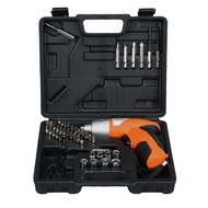 TOOL /47Pcs/set Impact Drill Set cordless drill Electric Screwdriver Drill Rechargeable Power Drill 3.6V Electric Cordless Screwdriver Impact Drill Pemutar Skru Rechargeable Repair Tools Screw Driver Kit